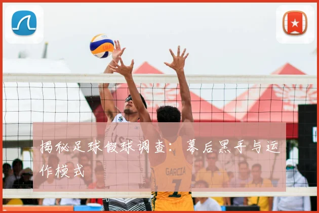 揭秘足球假球调查：幕后黑手与运作模式